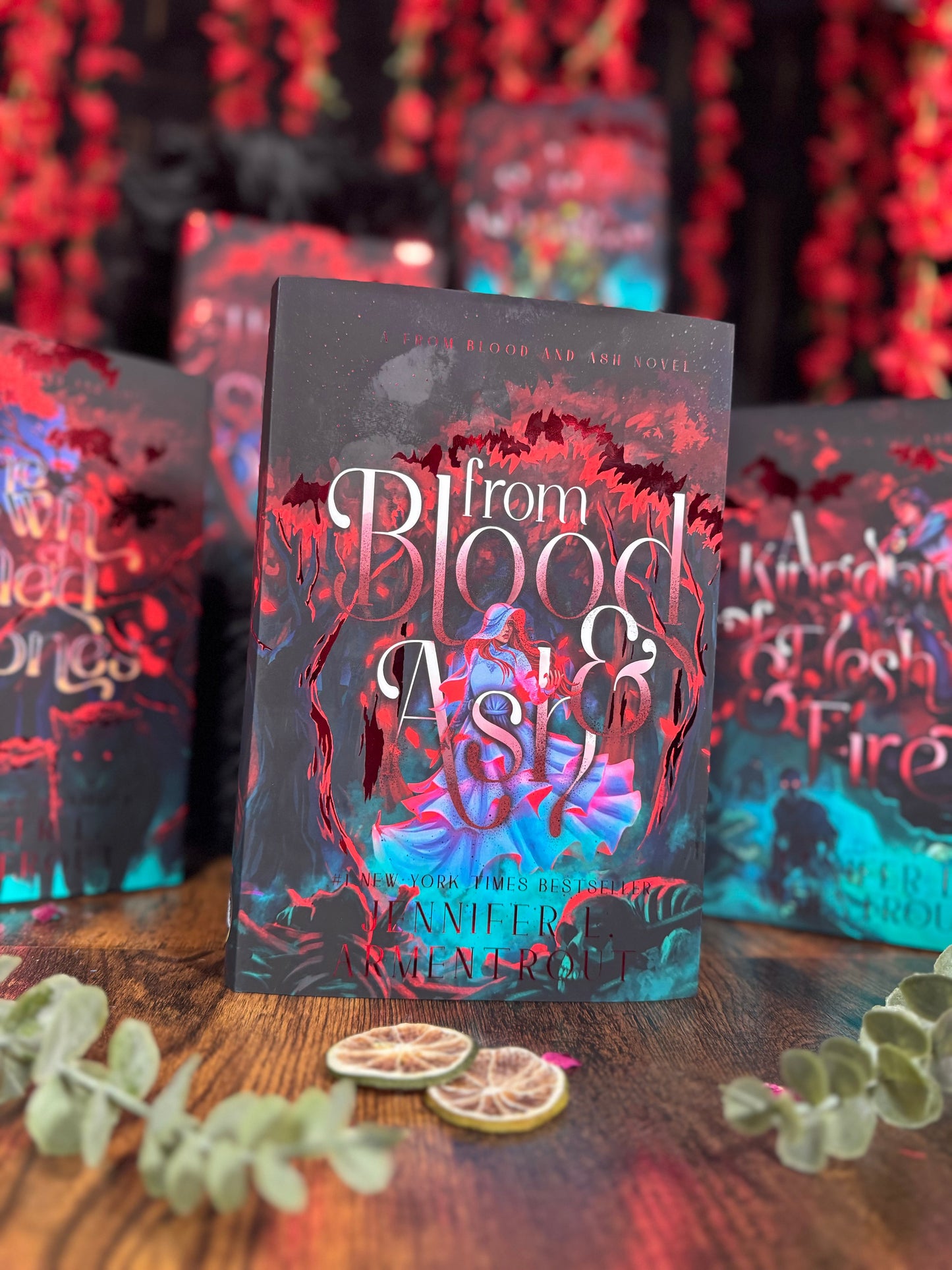 Flesh and Fire AND From Blood and Ash by Jennifer L. Armentrout - Special Edition Sets