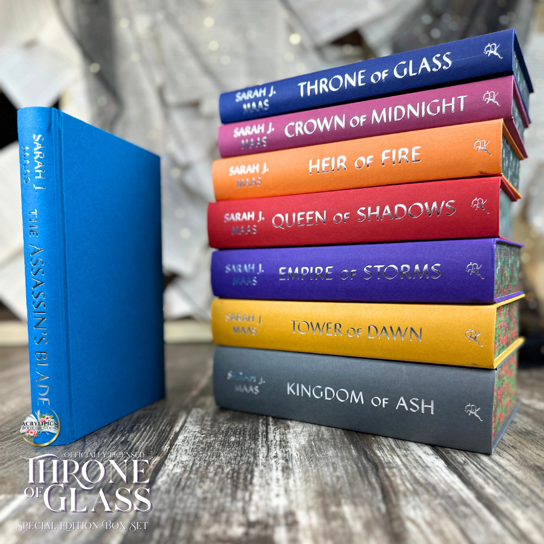 TOG X TERRASEN by Sarah J. Maas - Throne of Glass Special Edition Box Set