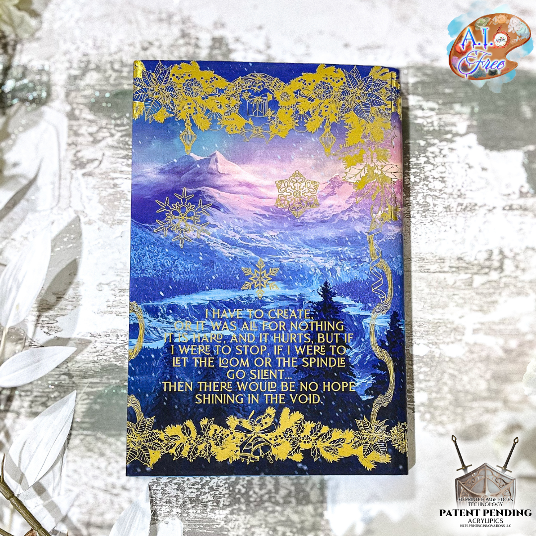 3D PRINTED PAGES A Court of Frost and Starlight by Sarah J. Maas