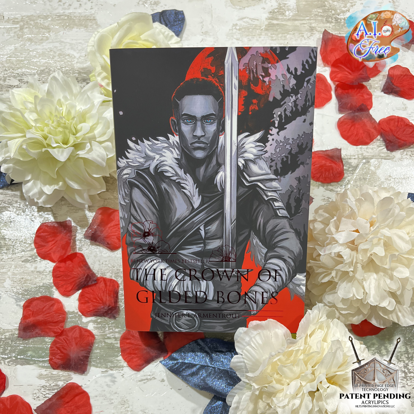 3D PRINTED PAGES The Crown of Gilded Bones by Jennifer L. Armentrout