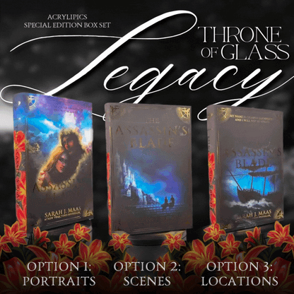 TOG LEGACY (ALL INCLUSIVE PACKAGE) and TOG X TERRASEN by Sarah J. Maas - Throne of Glass Special Edition Box Set