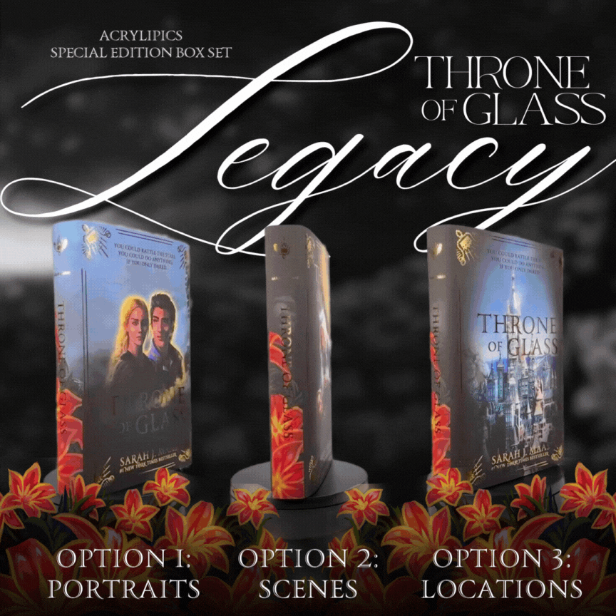 TOG LEGACY (ALL INCLUSIVE PACKAGE) and TOG X TERRASEN by Sarah J. Maas - Throne of Glass Special Edition Box Set