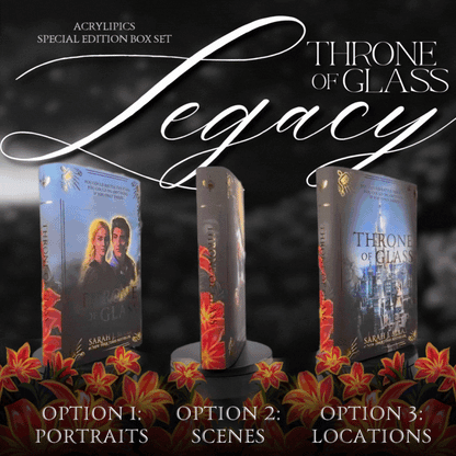 TOG LEGACY (ALL INCLUSIVE PACKAGE) and TOG X TERRASEN by Sarah J. Maas - Throne of Glass Special Edition Box Set