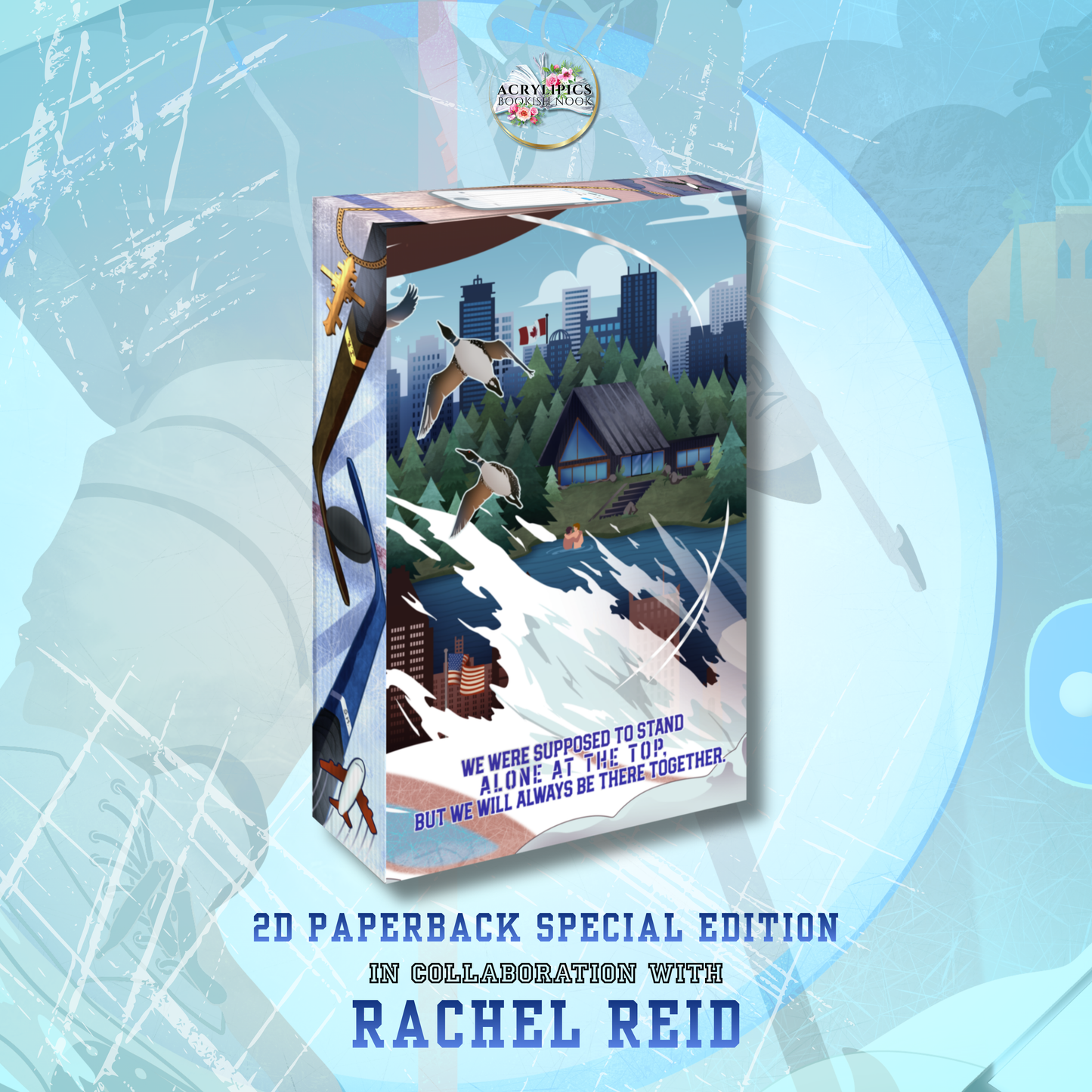 Heated Rivalry by Rachel Reid - Special Edition Paperback Book