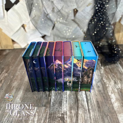 TOG LEGACY (ALL INCLUSIVE PACKAGE) and TOG X TERRASEN by Sarah J. Maas - Throne of Glass Special Edition Box Set
