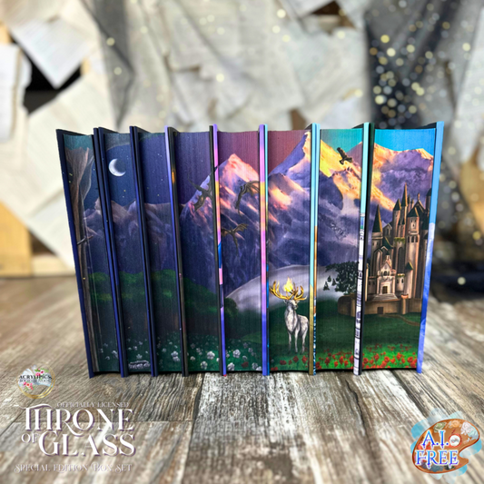 TOG X TERRASEN by Sarah J. Maas - Throne of Glass Special Edition Box Set