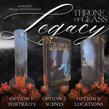 TOG LEGACY (ALL INCLUSIVE PACKAGE) and TOG X TERRASEN by Sarah J. Maas - Throne of Glass Special Edition Box Set