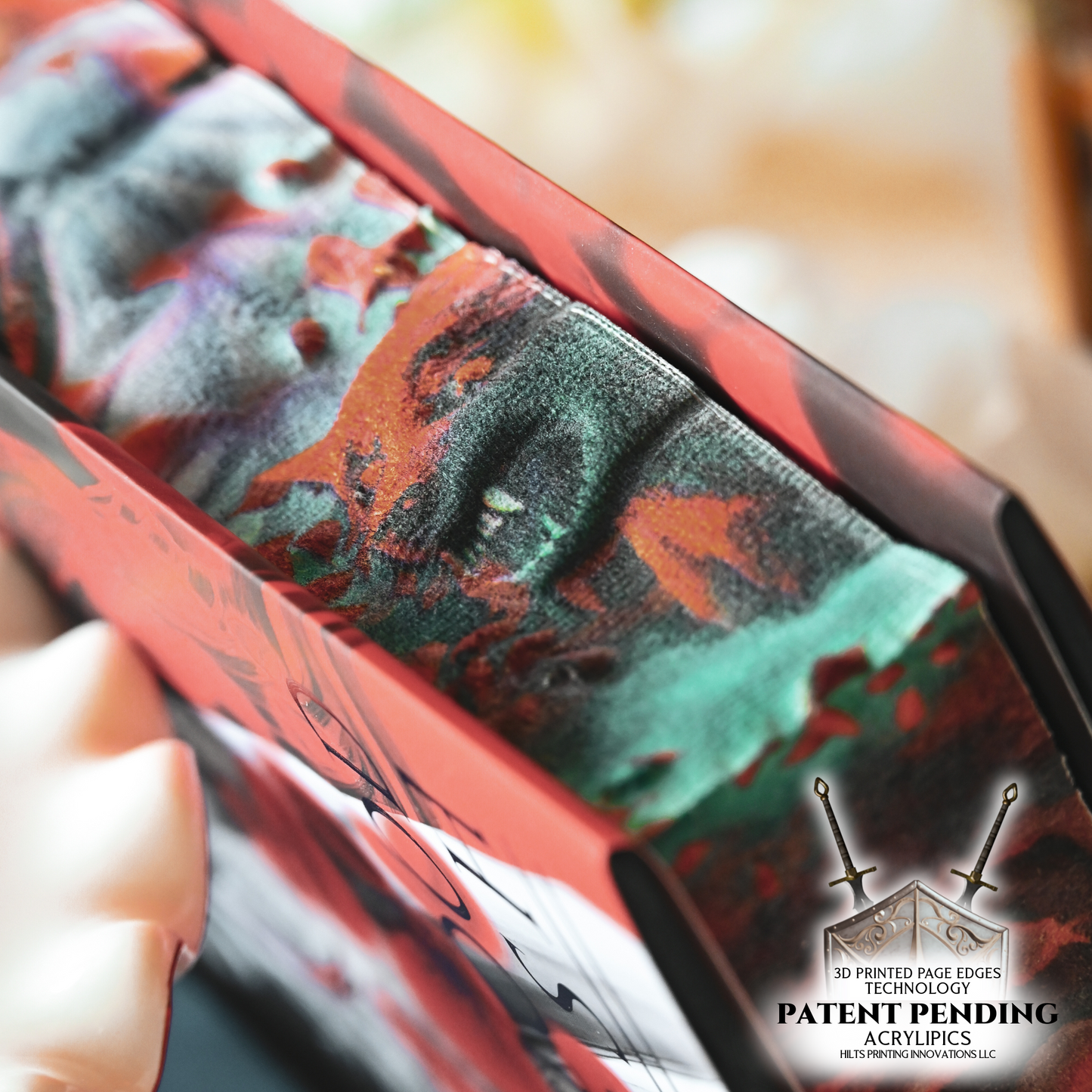 3D PRINTED PAGES From Blood and Ash by Jennifer L. Armentrout