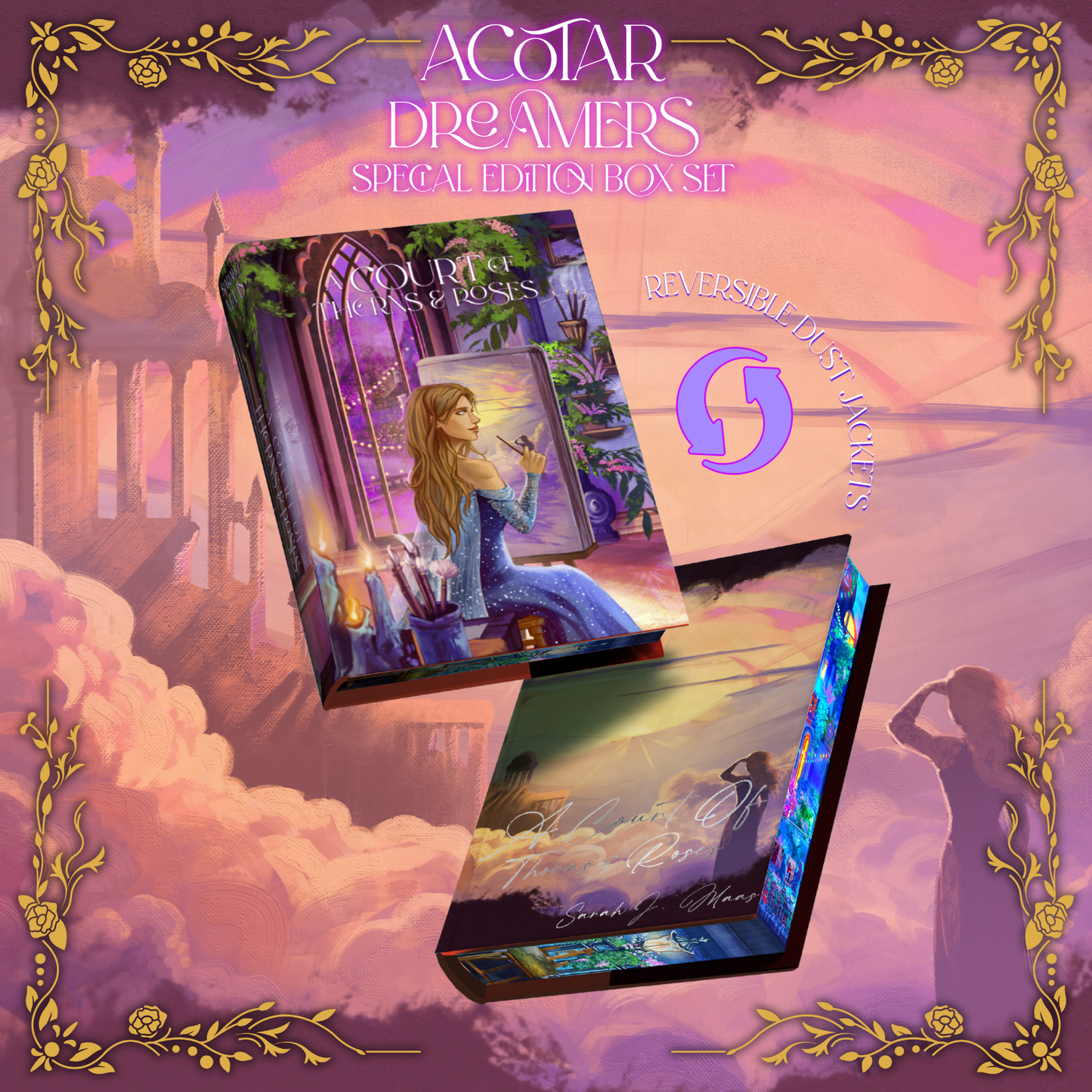 ACOTAR Dreamers Special Edition Book Box Set - Bundle #1 (No Overlays)