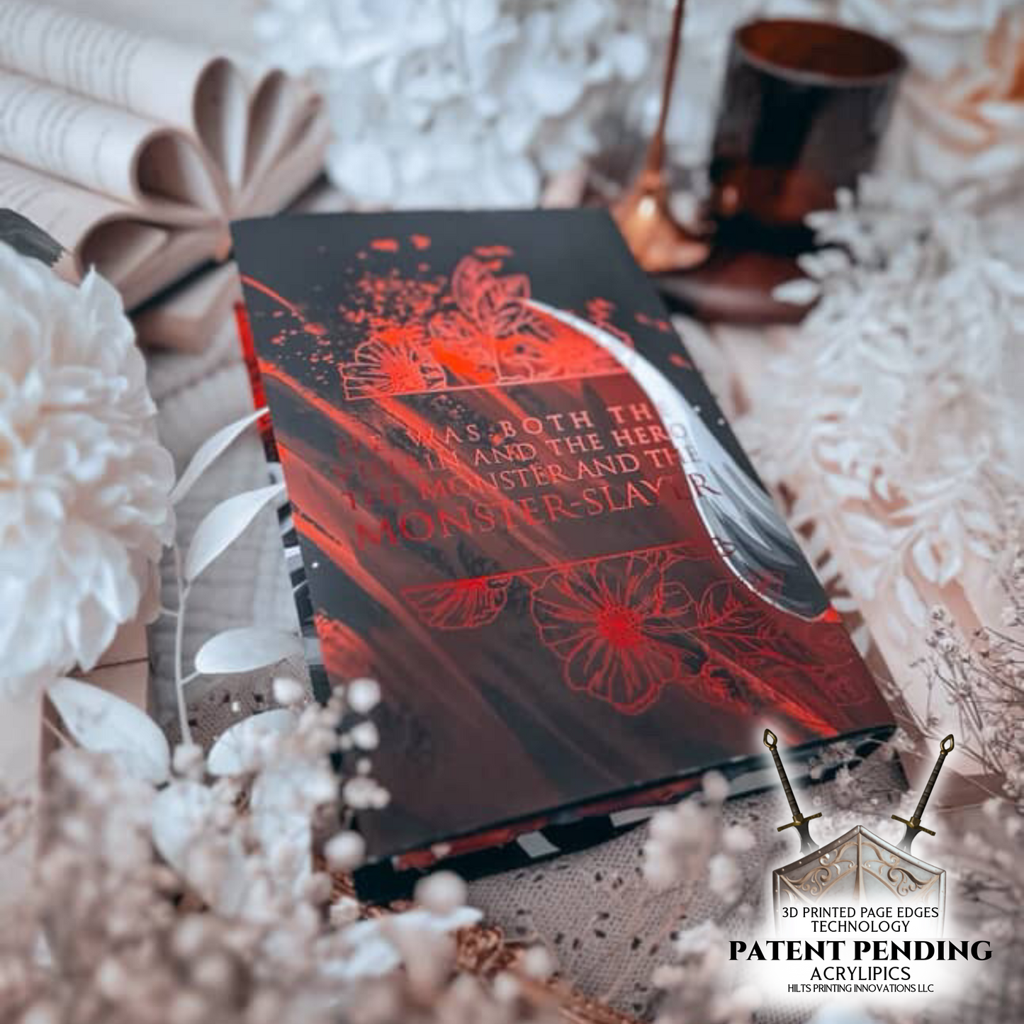 3D PRINTED PAGES FROM BLOOD AND ASH 4-BOOK BUNDLE - FIRST 4 BOOKS IN THE FROM BLOOD AND ASH SERIES