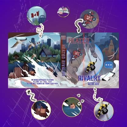 Heated Rivalry by Rachel Reid - Special Edition Paperback Book