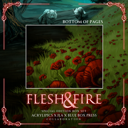 Flesh and Fire AND From Blood and Ash by Jennifer L. Armentrout - Special Edition Sets