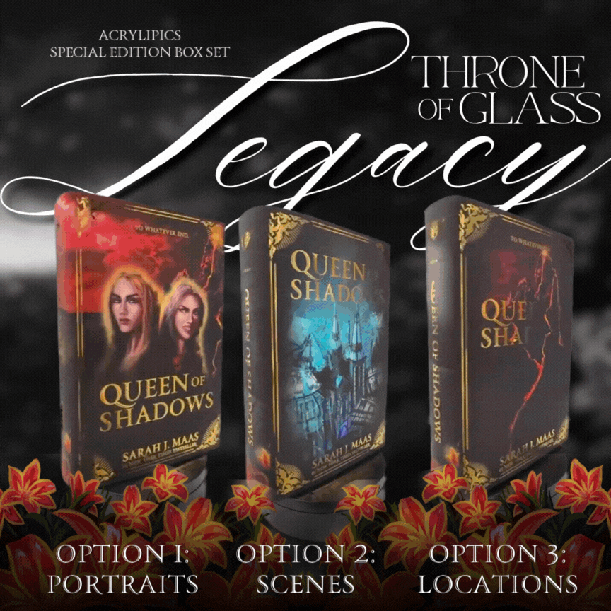 TOG LEGACY (ALL INCLUSIVE PACKAGE) and TOG X TERRASEN by Sarah J. Maas - Throne of Glass Special Edition Box Set