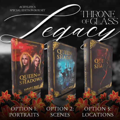TOG LEGACY (ALL INCLUSIVE PACKAGE) and TOG X TERRASEN by Sarah J. Maas - Throne of Glass Special Edition Box Set