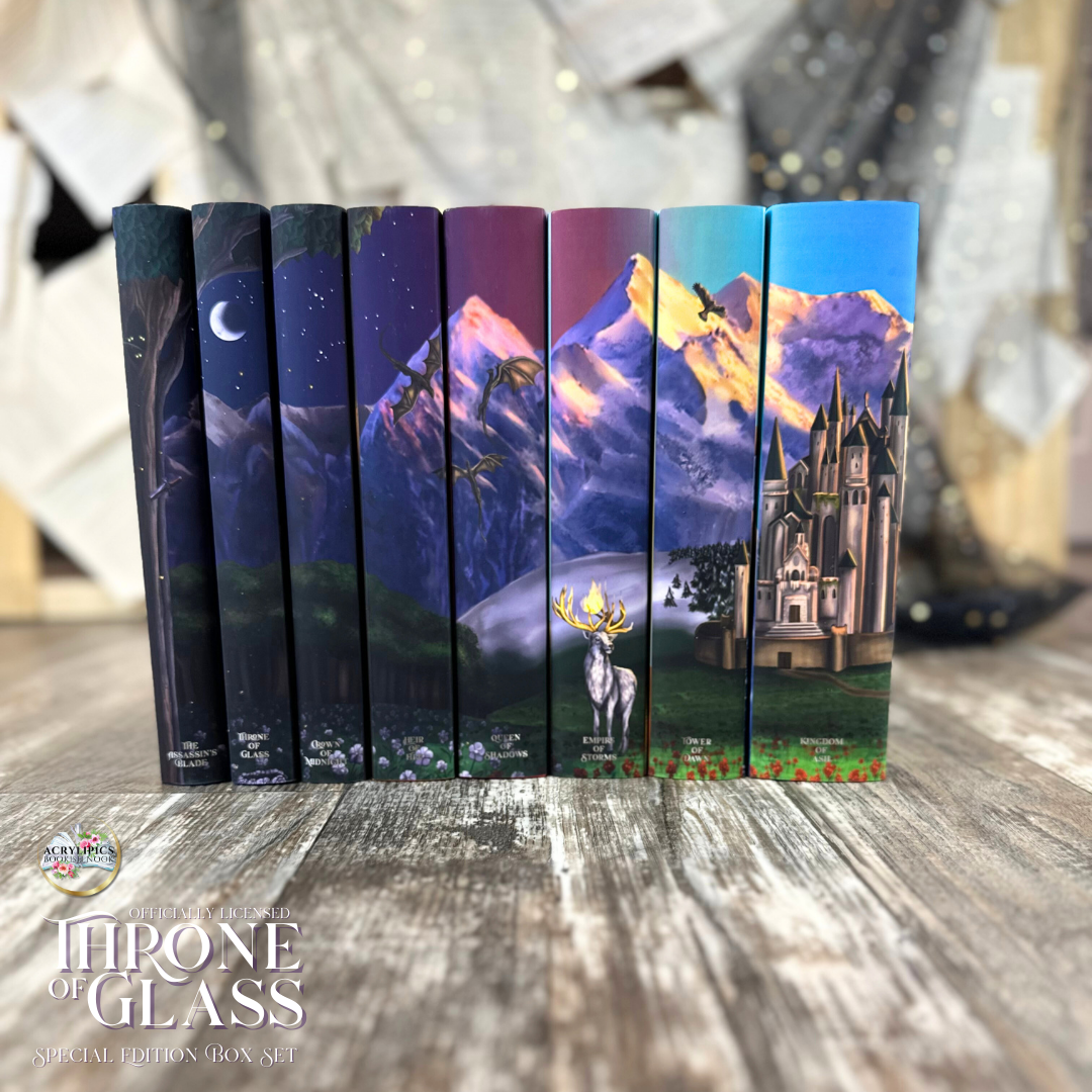 TOG X TERRASEN by Sarah J. Maas - Throne of Glass Special Edition Box Set