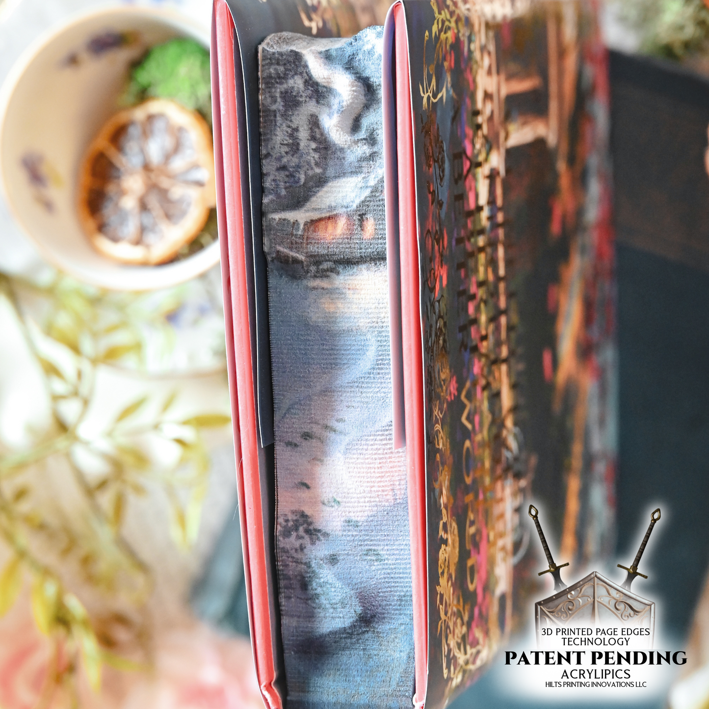 3D PRINTED PAGES A Court of Thorns and Roses by Sarah J. Maas