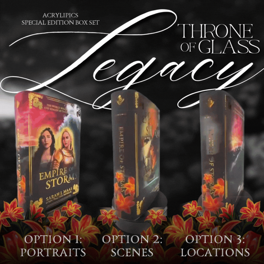 TOG LEGACY (ALL INCLUSIVE PACKAGE) and TOG X TERRASEN by Sarah J. Maas - Throne of Glass Special Edition Box Set