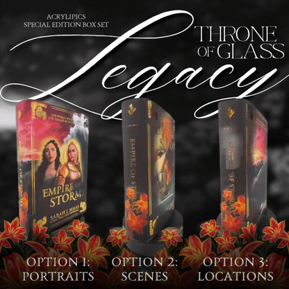 TOG LEGACY (ALL INCLUSIVE PACKAGE) and TOG X TERRASEN by Sarah J. Maas - Throne of Glass Special Edition Box Set