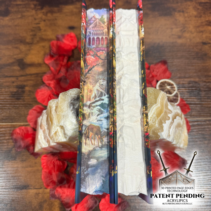 3D PRINTED PAGES A Court of Thorns and Roses by Sarah J. Maas