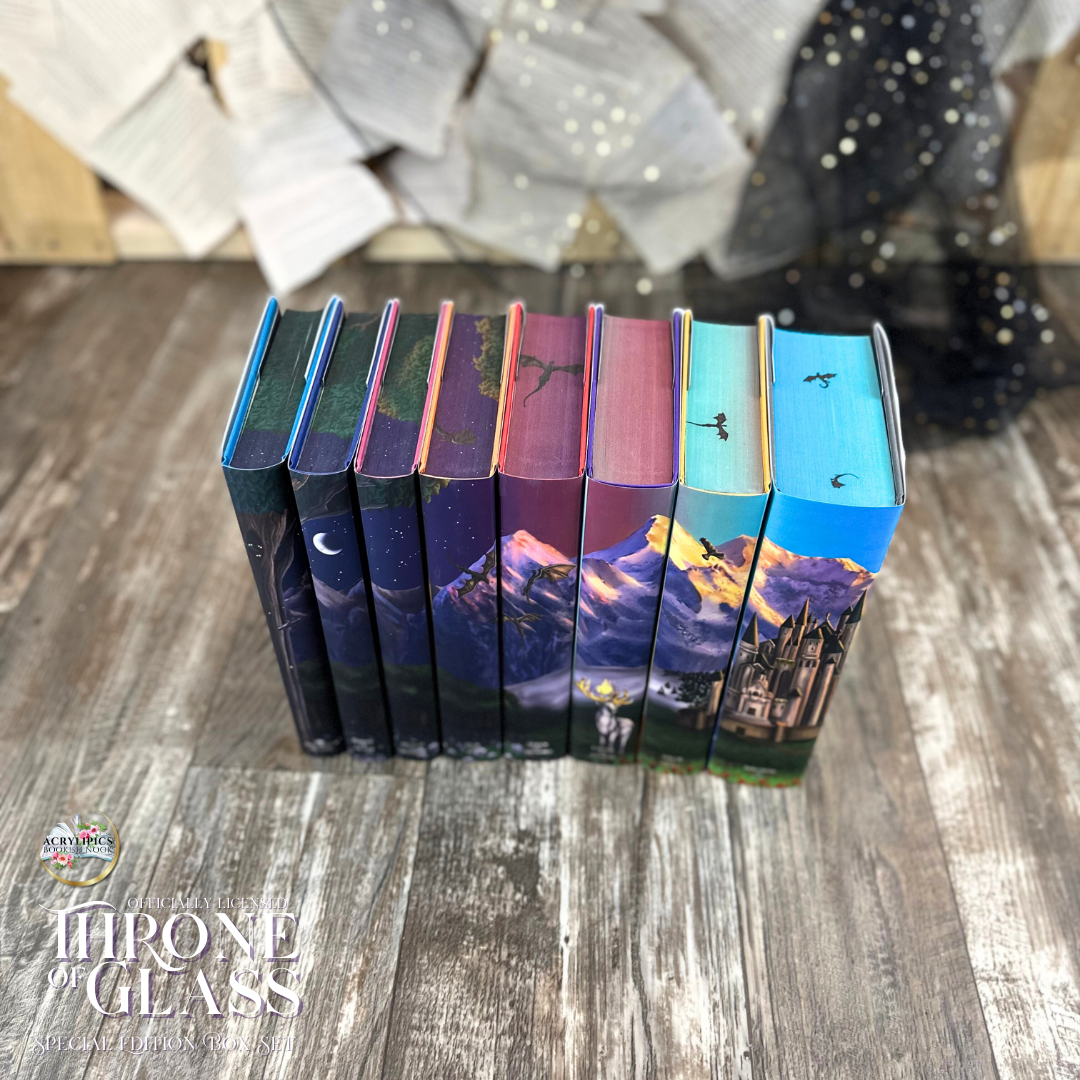 TOG X TERRASEN by Sarah J. Maas - Throne of Glass Special Edition Box Set