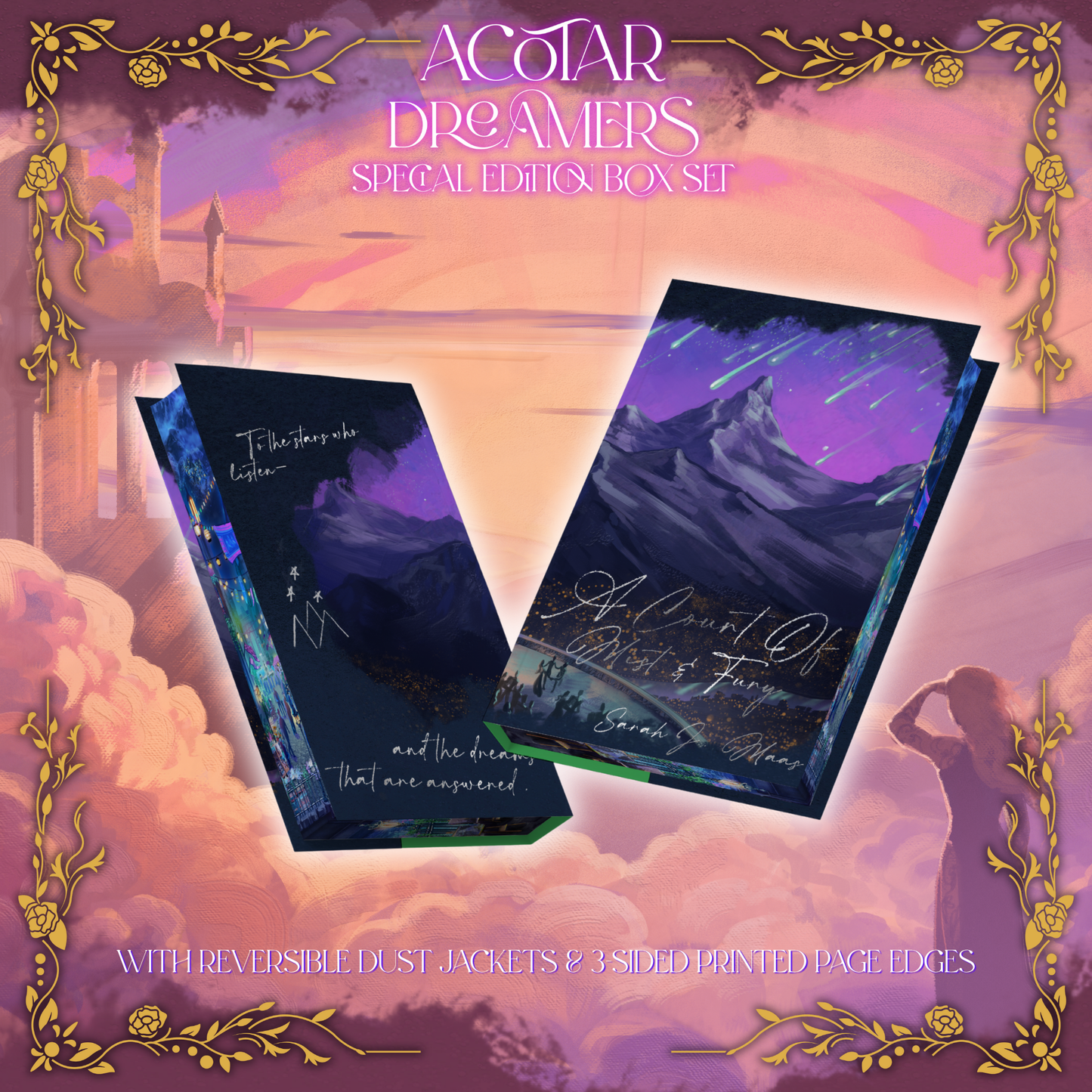 ACOTAR Dreamers Special Edition Book Box Set - Bundle #2 (Includes 46 Overlays for Book 1)