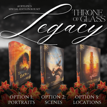 TOG LEGACY (ALL INCLUSIVE PACKAGE) and TOG X TERRASEN by Sarah J. Maas - Throne of Glass Special Edition Box Set