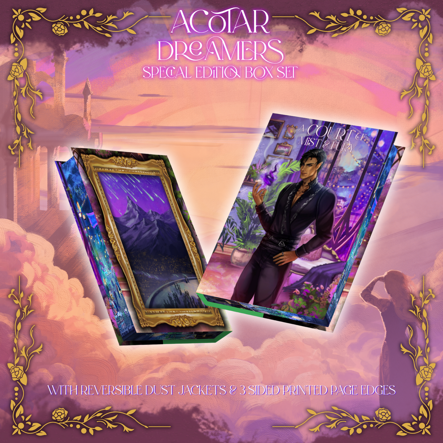 ACOTAR Dreamers Special Edition Book Box Set - Bundle #2 (Includes 46 Overlays for Book 1)