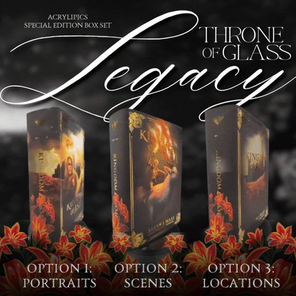 TOG LEGACY (ALL INCLUSIVE PACKAGE) and TOG X TERRASEN by Sarah J. Maas - Throne of Glass Special Edition Box Set