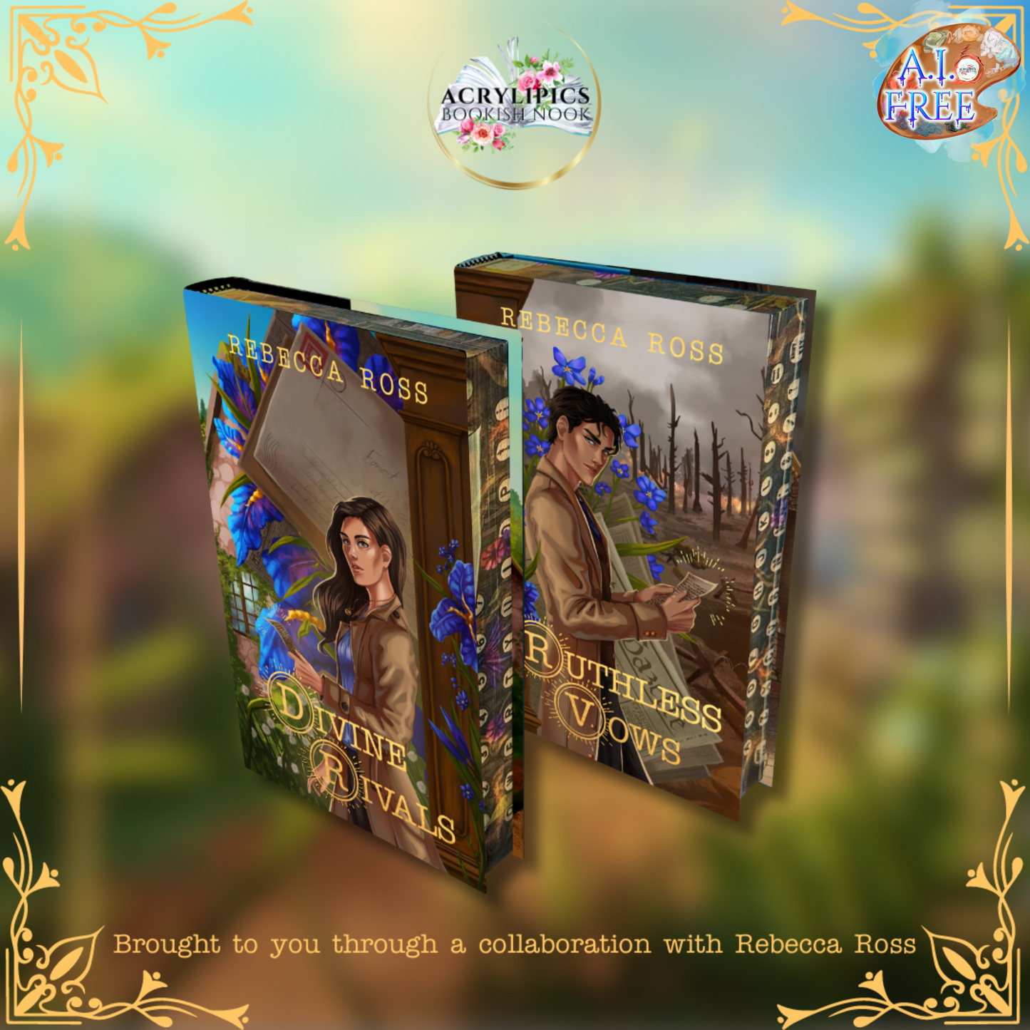 Divine Rivals & Ruthless Vows by Rebecca Ross - Special Edition Set