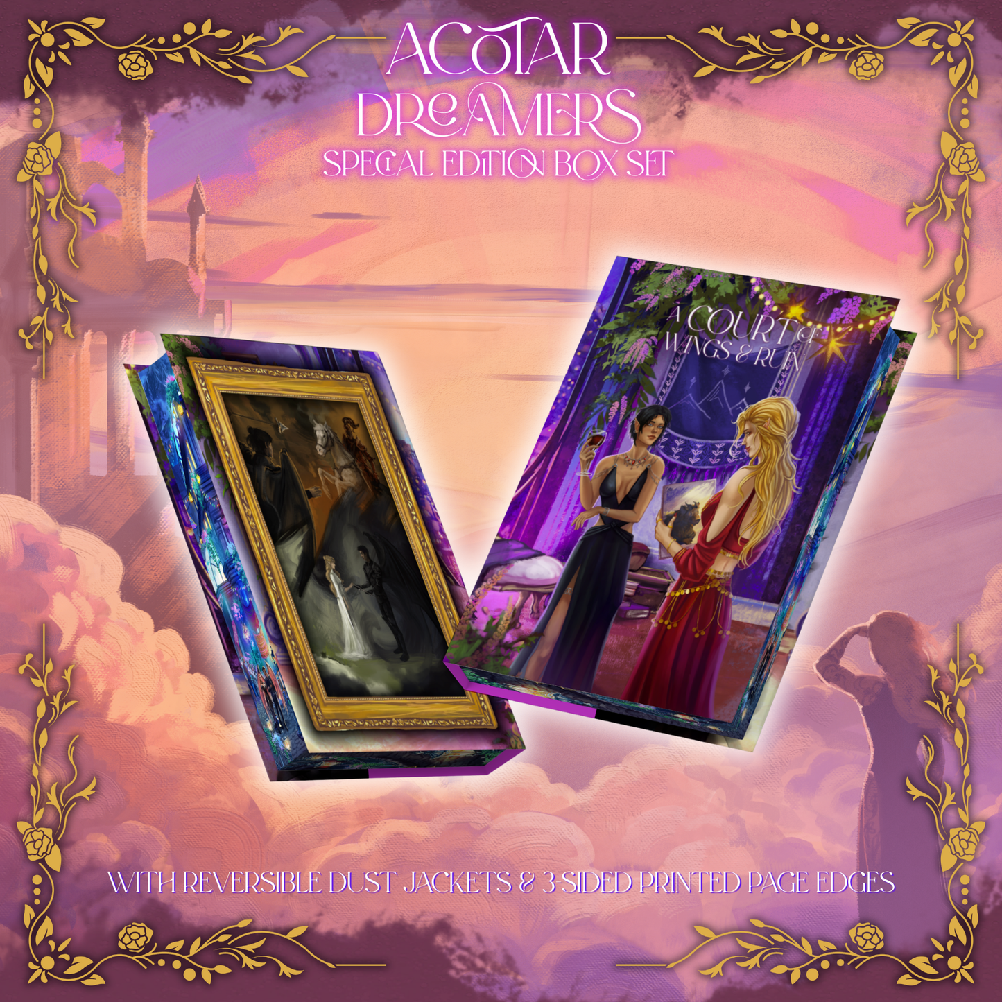 ACOTAR Dreamers Special Edition Book Box Set - Bundle #2 (Includes 46 Overlays for Book 1)