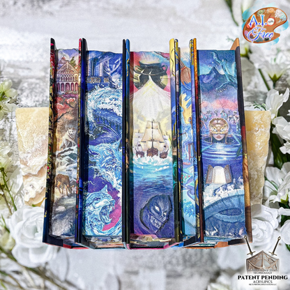 3D PRINTED PAGES A Court of Thorns and Roses Special Edition Box Set by Sarah J. Maas