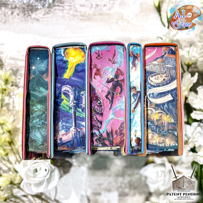 3D PRINTED PAGES A Court of Thorns and Roses Special Edition Box Set by Sarah J. Maas
