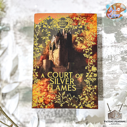 3D PRINTED PAGES A Court of Silver Flames by Sarah J. Maas