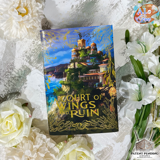 3D PRINTED PAGES A Court of Wings and Ruin by Sarah J. Maas