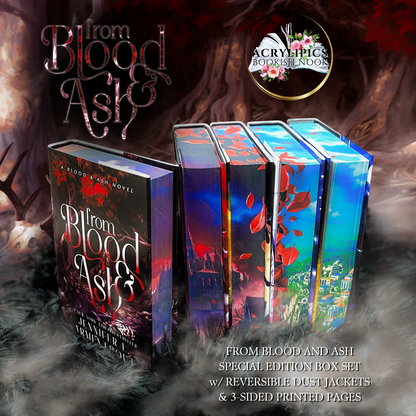 Flesh and Fire AND From Blood and Ash by Jennifer L. Armentrout - Special Edition Sets