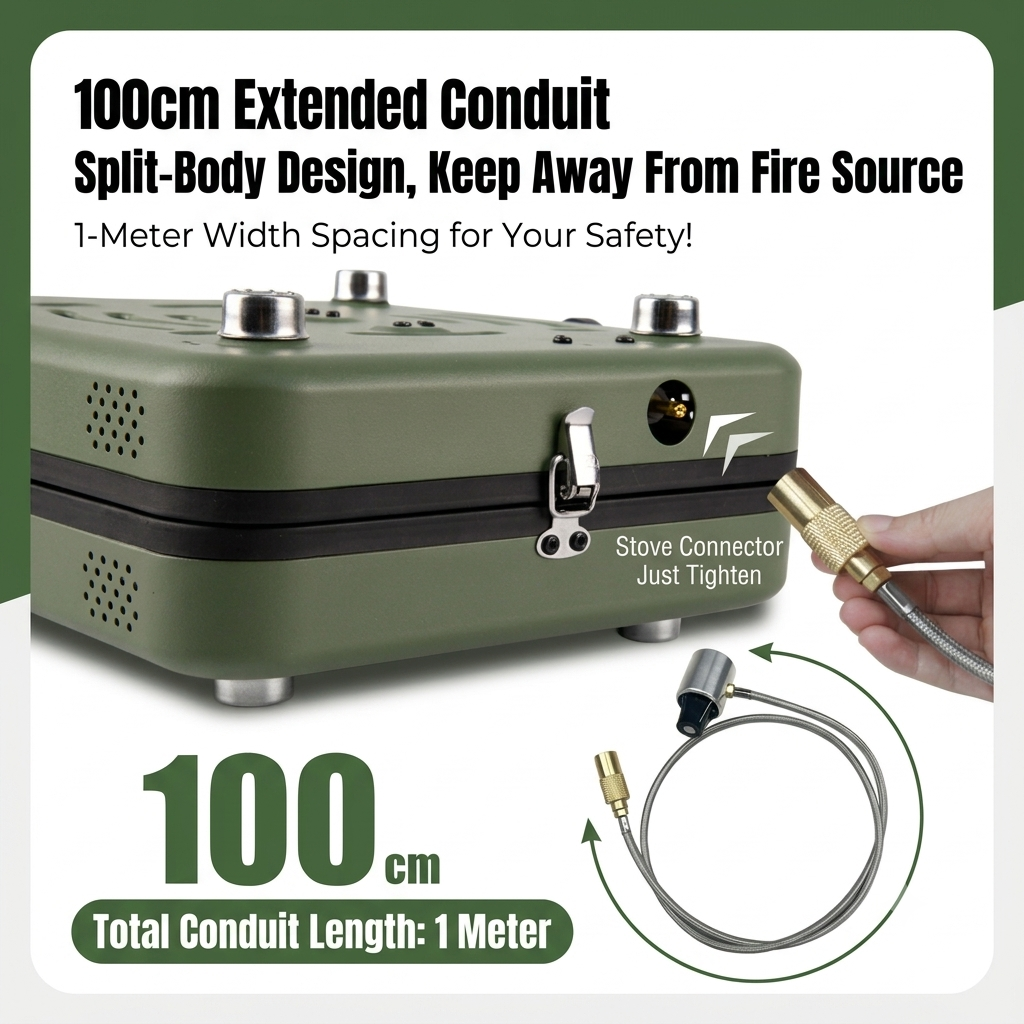 HODAVO™ Dual Flame Folding Camp Stove