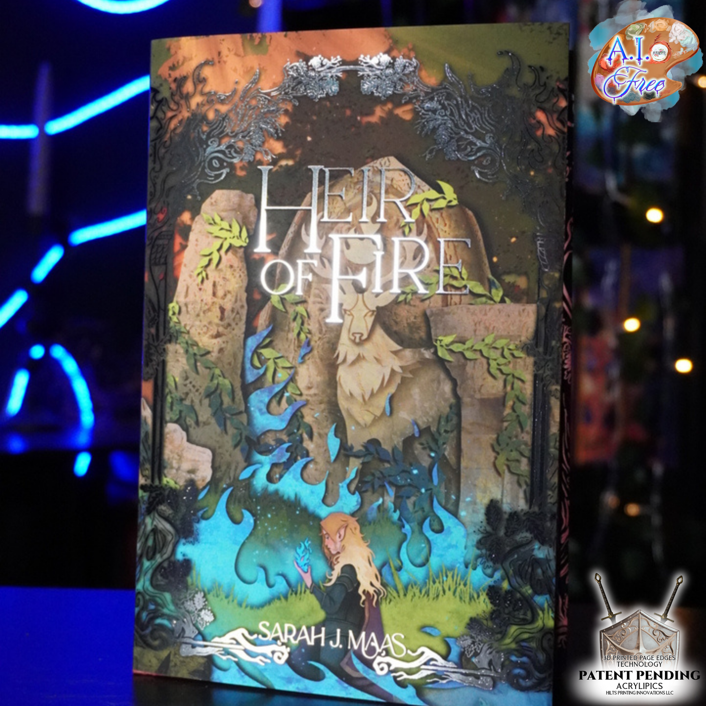 Heir of Fire 3D HARDCOVER Special Edition by Sarah J. Maas