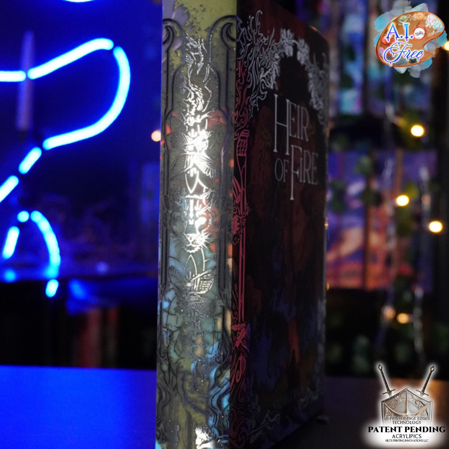 Heir of Fire 3D HARDCOVER Special Edition by Sarah J. Maas