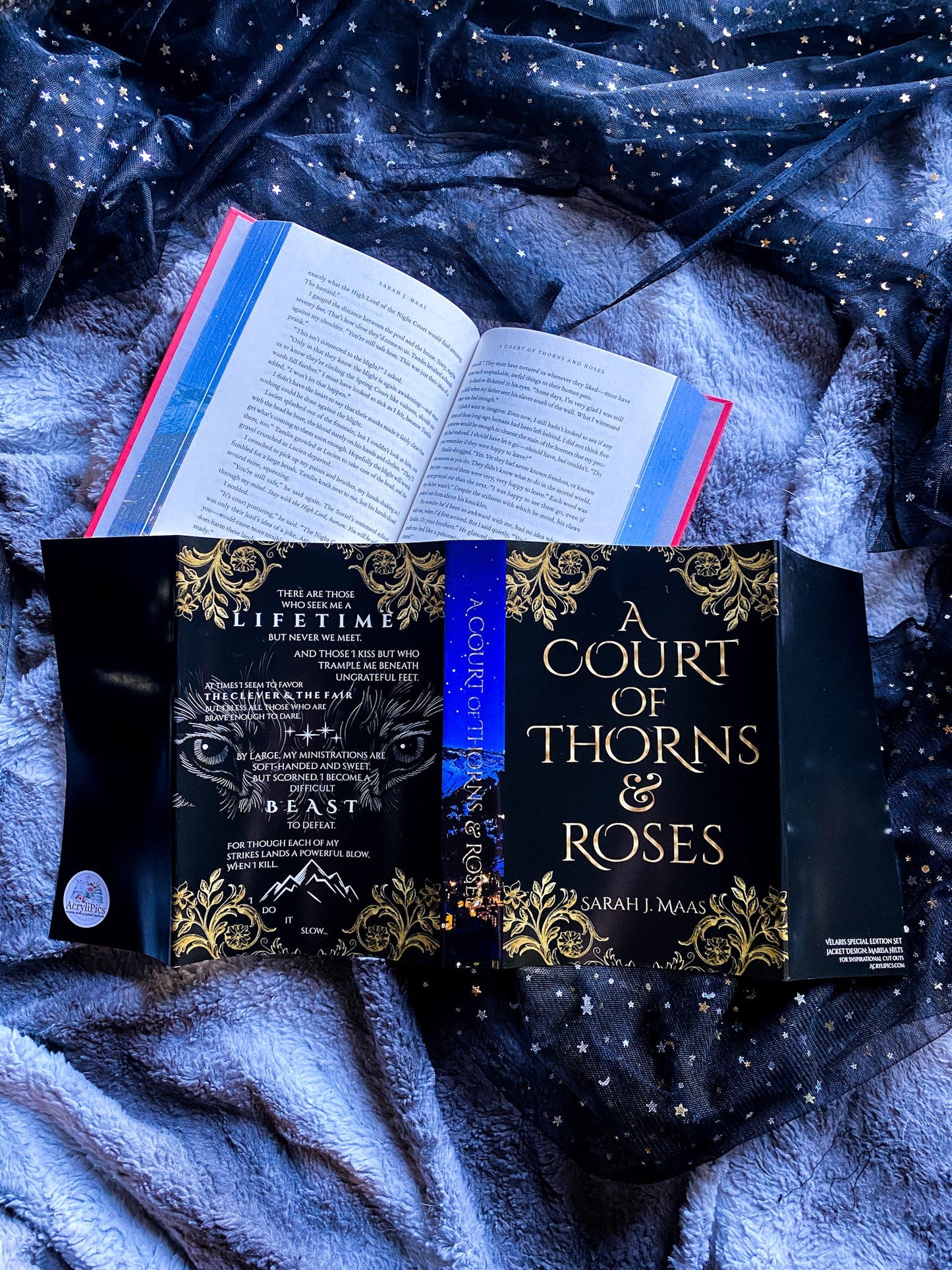 Velaris X ACOTAR Special Edition Book Box Set with Velaris Printed Pages