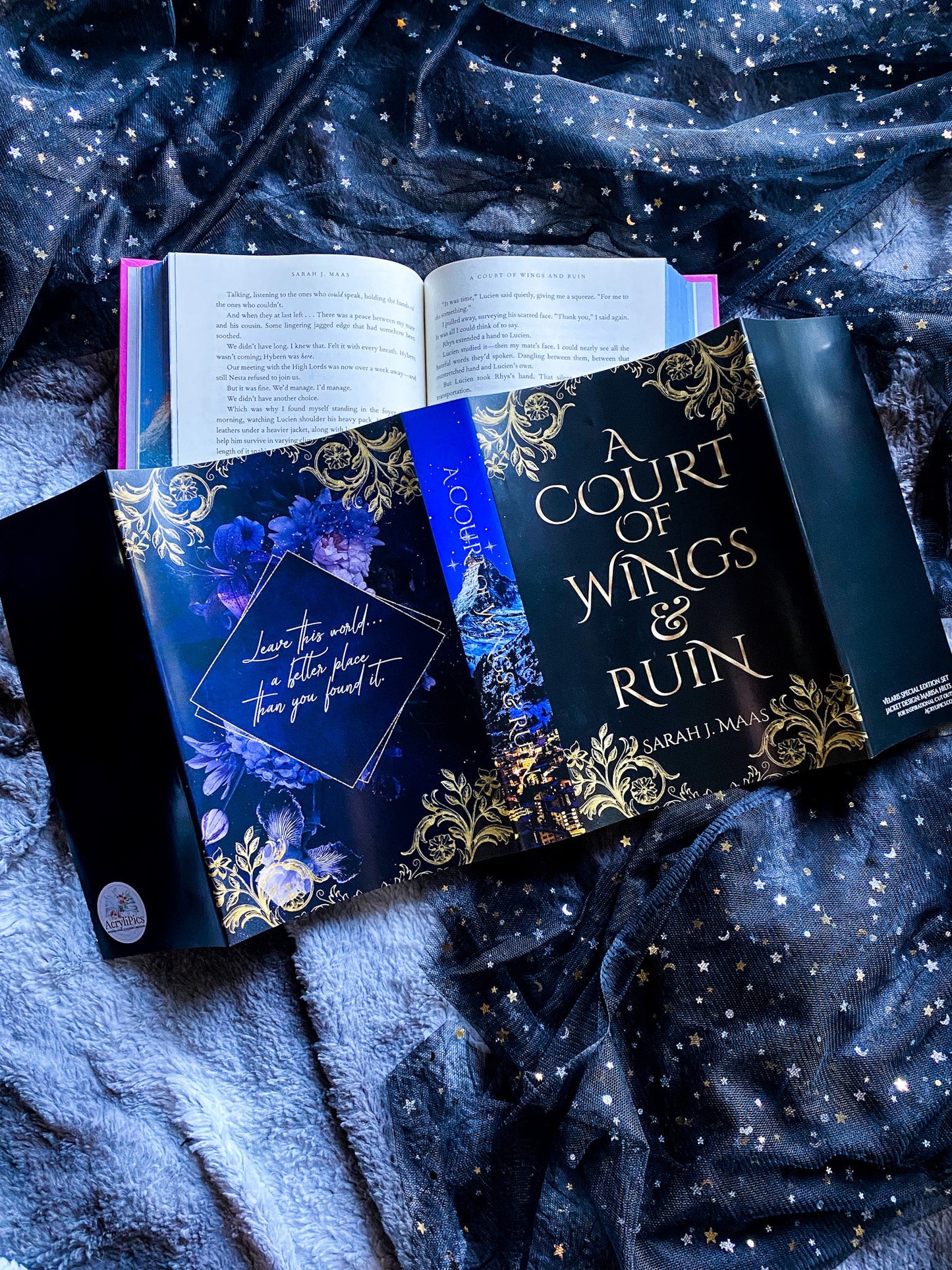 Velaris X ACOTAR Special Edition Book Box Set with Velaris Printed Pages