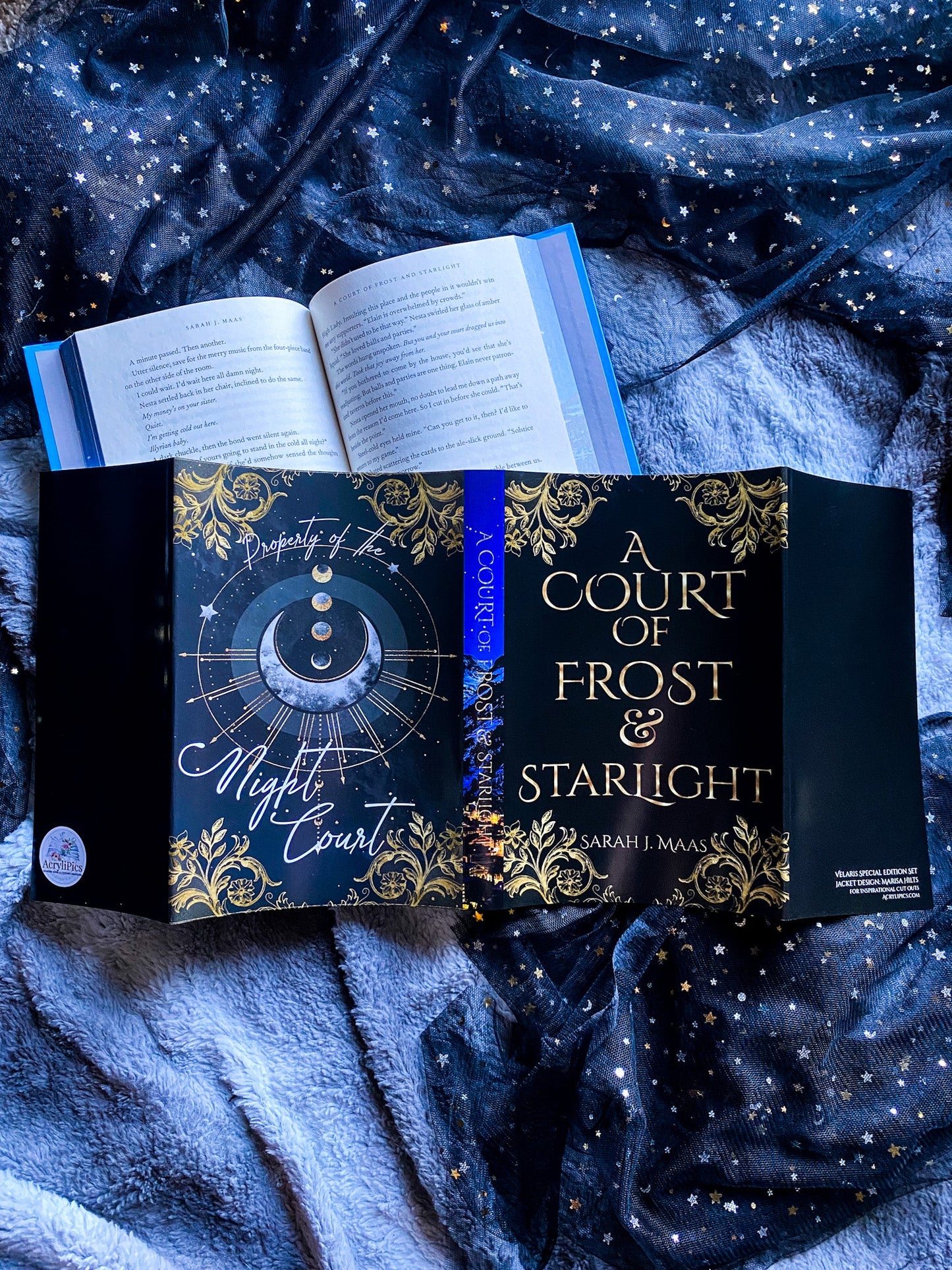 Velaris X ACOTAR Special Edition Book Box Set with Velaris Printed Pages