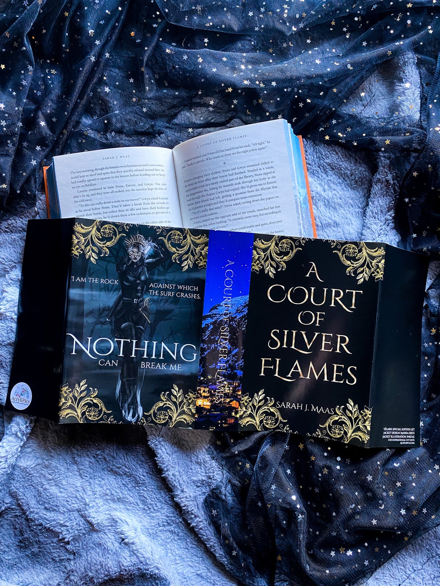 Velaris X ACOTAR Special Edition Book Box Set with Velaris Printed Pages