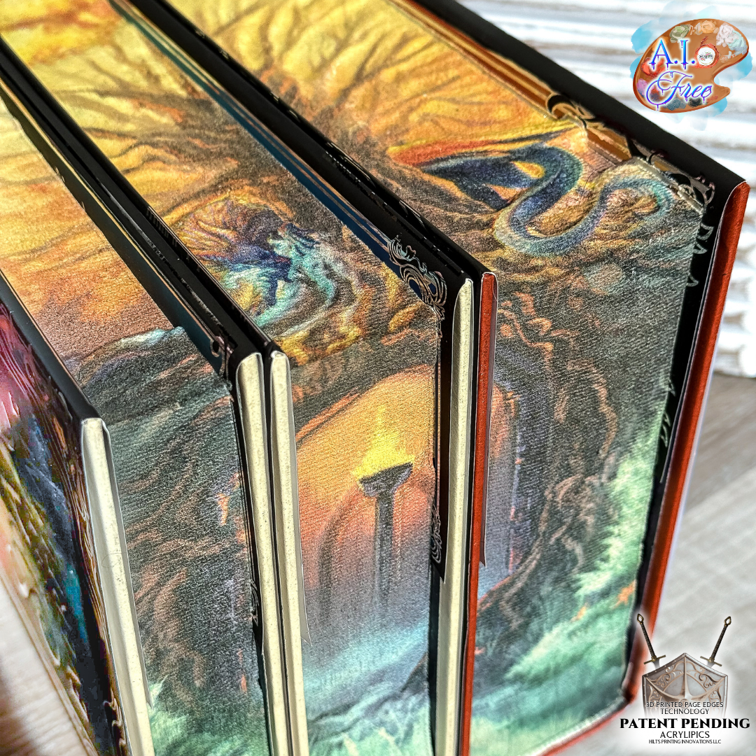 Kindred's Curse 3D by Penn Cole - 3D PRINTED PAGES Special Edition Set