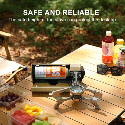HODAVO™ BlazeTwin Folding Camp Stove 2670W
