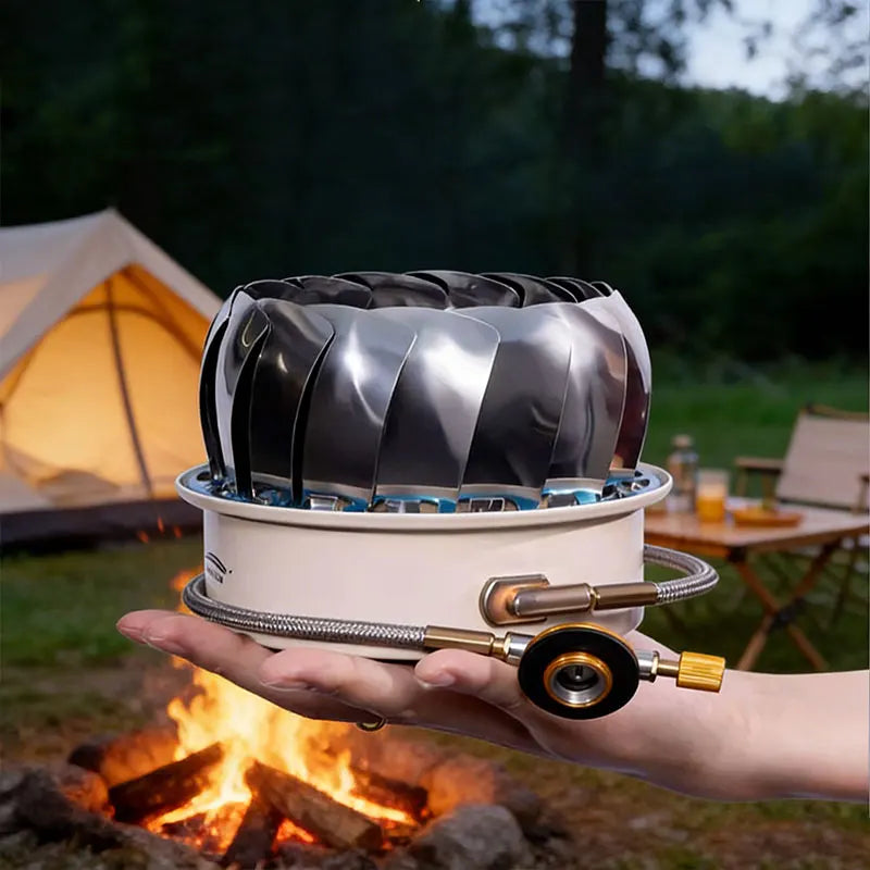 HODAVO Lotus Bloom Pro | 15,000 BTU Windproof Camp Stove