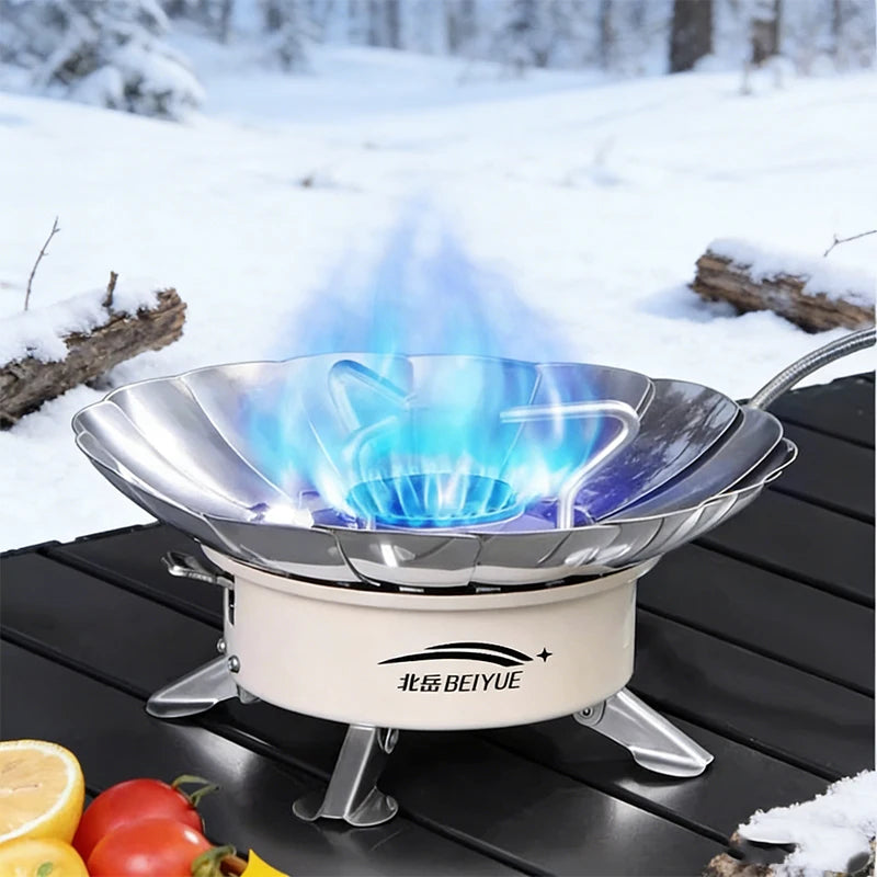 HODAVO Lotus Bloom Pro | 15,000 BTU Windproof Camp Stove