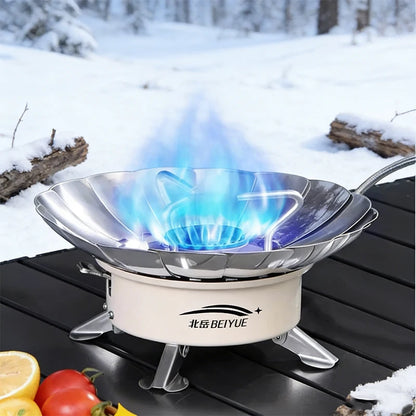HODAVO Lotus Bloom Pro | 15,000 BTU Windproof Camp Stove
