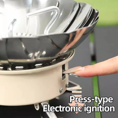 HODAVO Lotus Bloom Pro | 15,000 BTU Windproof Camp Stove
