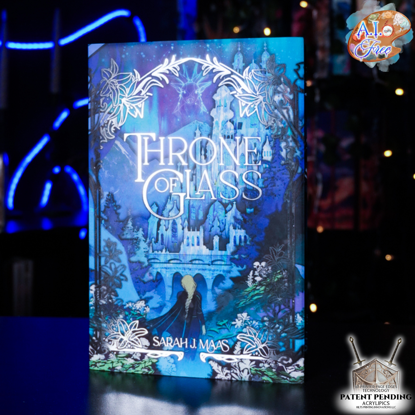 Throne of Glass 3D HARDCOVER Special Edition by Sarah J. Maas