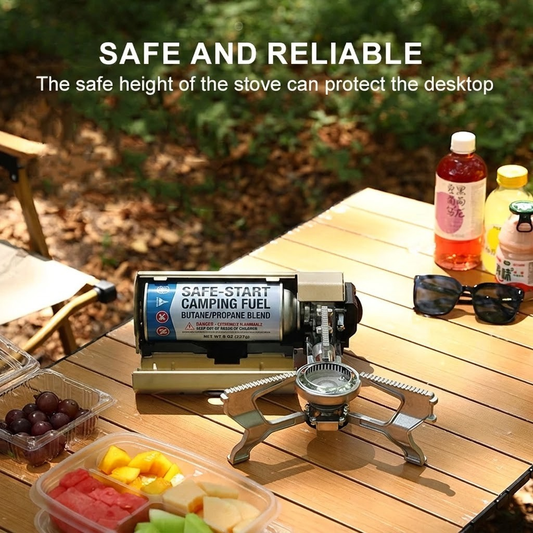 HODAVO™ BlazeTwin Folding Camp Stove 2670W